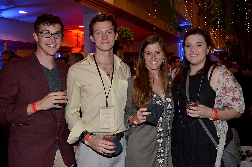 Tyler Heacox, Chris Colby, Sarah Naughton and Kasey Regan