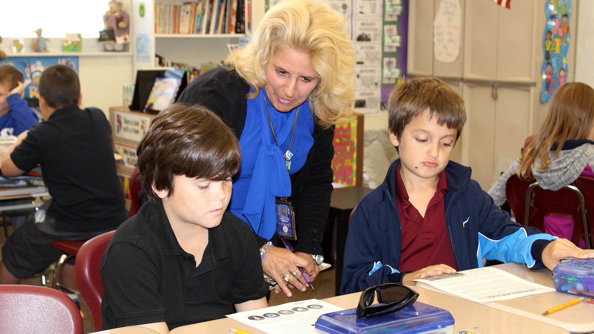 Charlotte Bradley is Rymfire Elementary's Teacher of the Year