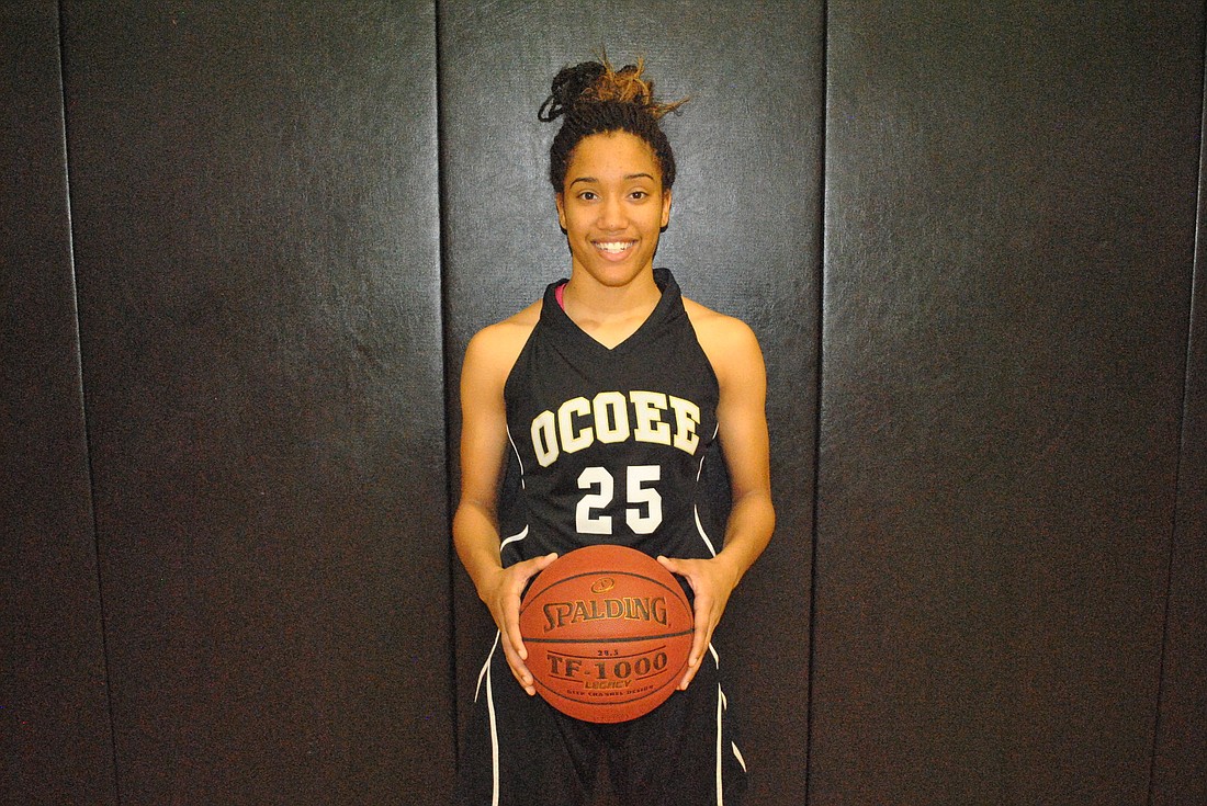 Ariel Colon is a top scorer for the Ocoee Knights girls basketball team.
