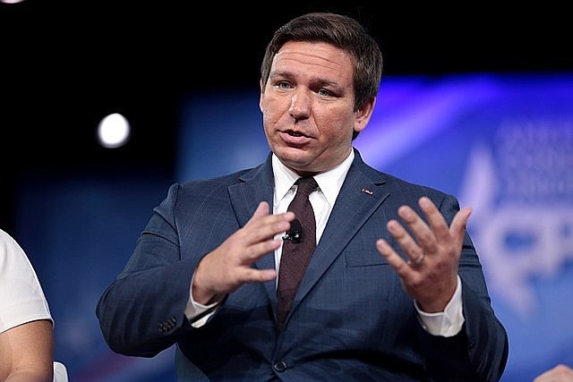 Governor Ron DeSantis. Photo by Gage Skidmore on Wikimedia Commons