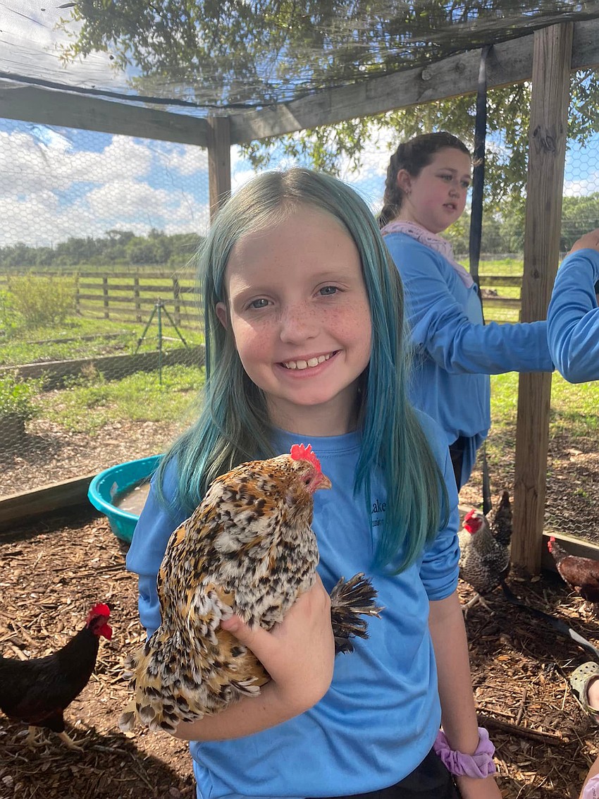 Bailee Sharp, a rising third grader, enjoys participating in Little Ranchers for the second year in a row. Courtesy photo.