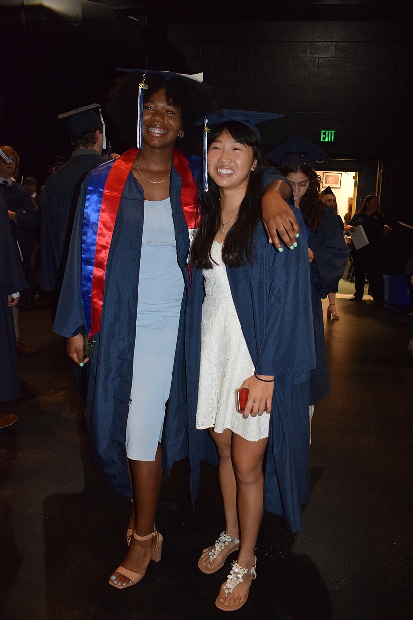 Aaliyaa Genat and Zi Burns are excited to finally graduate from ODA.