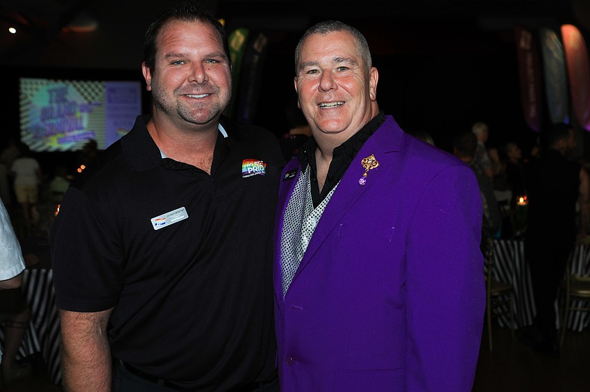 President Jordan Letschert and treasurer Christopher Best