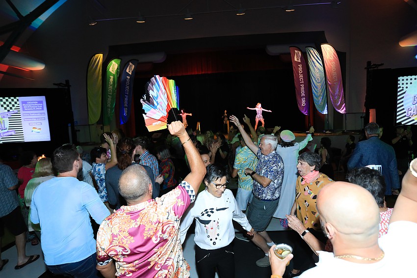 Betty Atchison as Cher has people getting up and grooving.