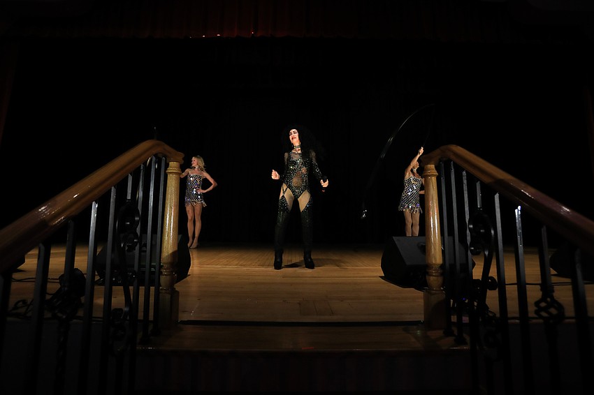 Betty Atchison as Cher has people getting up and grooving.