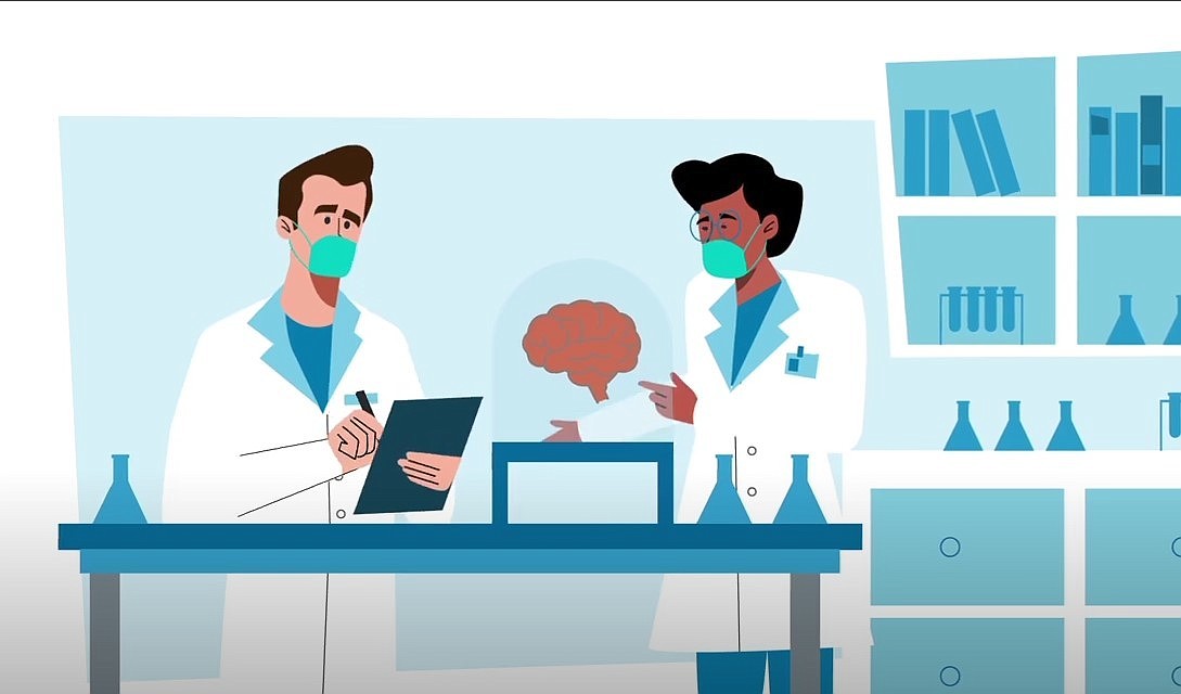 Screenshot from AdventHealth video: "DAVOS Alzheimer's Collaborative Research Study Overview"