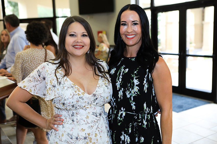 Co-chairwomen Britney Guertin and Angie Vara
