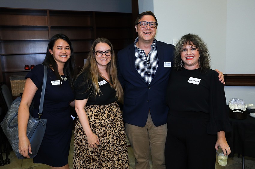 Kat Carver, Megan Wenger, Travis Barrows and Lauren Jackson