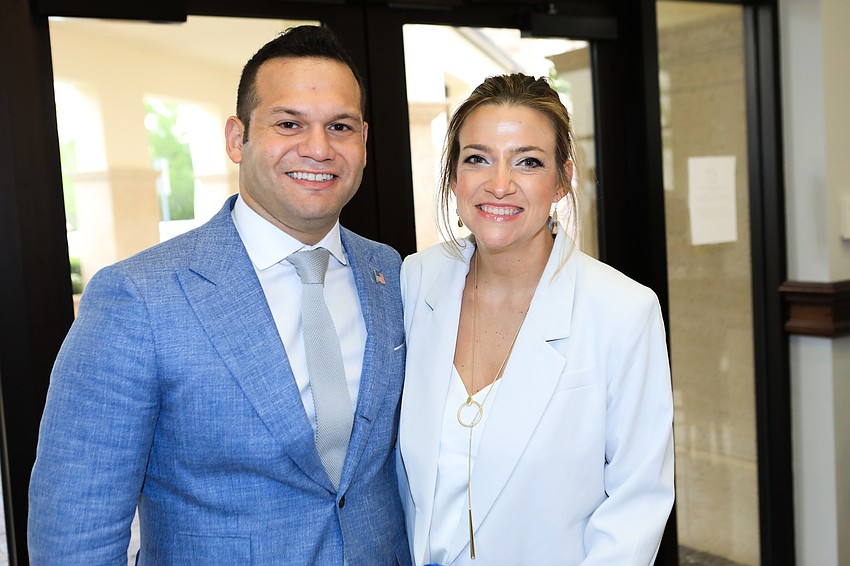 Mayor Erik Arroyo and Victoria Arroyo