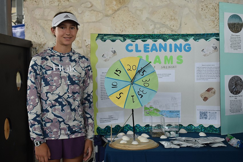 Jiselle Sulinski is on a mission to protect clams.