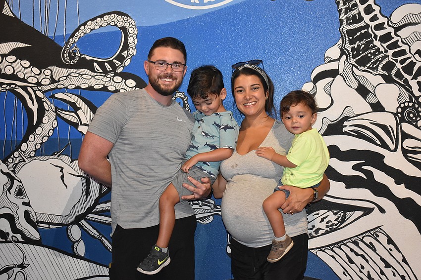 Vincent, Clay, Owen and Yvonne Diorides