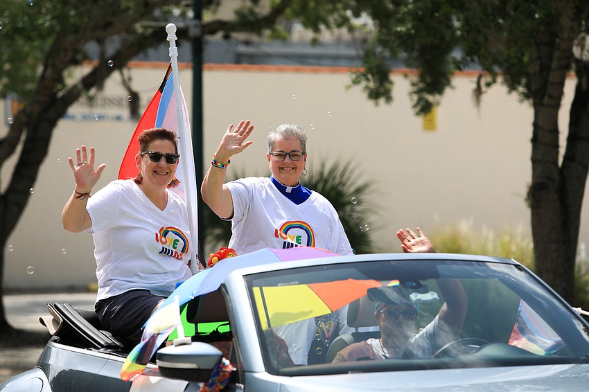 Cars started rolling through Main Street at 11 p.m.