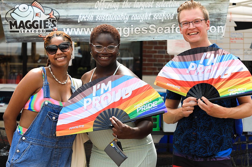 Amiya Sloan, Halia Morris and Jordan Gowgiel