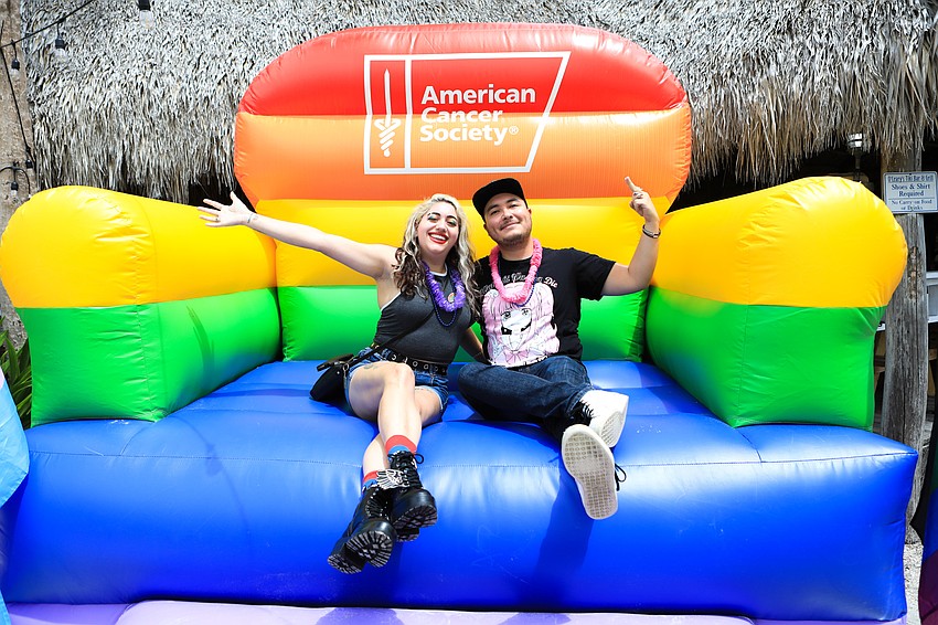 Sara Jonas and Aaron Watanabe