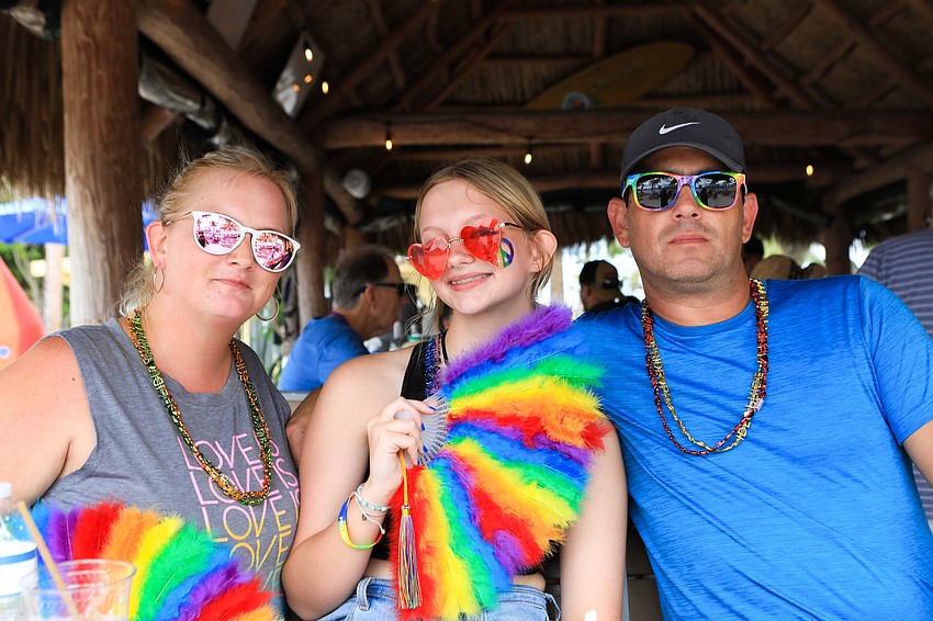 Kira Kellner, Izzie Foley and Henry Kellner