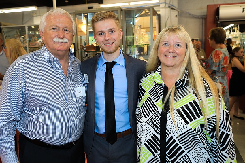 Jim Shirley, Luca Stine and Denise Hoff