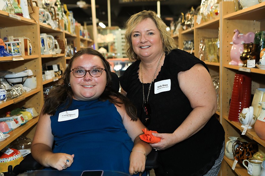 Katey and Kelly Stare