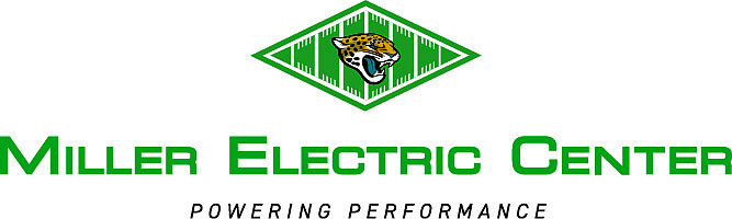 Special to the Daily Record: The logo of the Jaguars new Miller Electric Center. The Jaguars announced a 10-year naming rights deal June 13 with Miller Electric Company for the team&#39;s practice facility under construction.