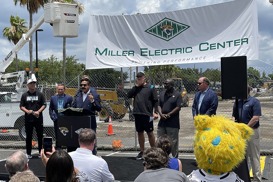 PHOTOS: Jaguars' new training facility will be called Miller Electric Center