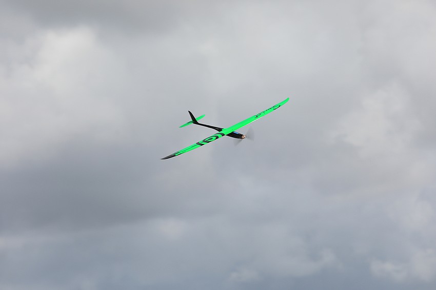 Louis Magliano eyes his plane.