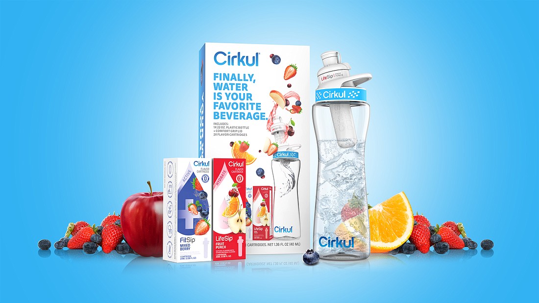 More than 4,200 Walmart stores across the country carry products made by Tampa beverage company Cirkul. (Courtesy photo)