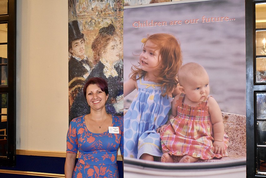 Krista Post from Manatee Children's Services was the keynote speaker.