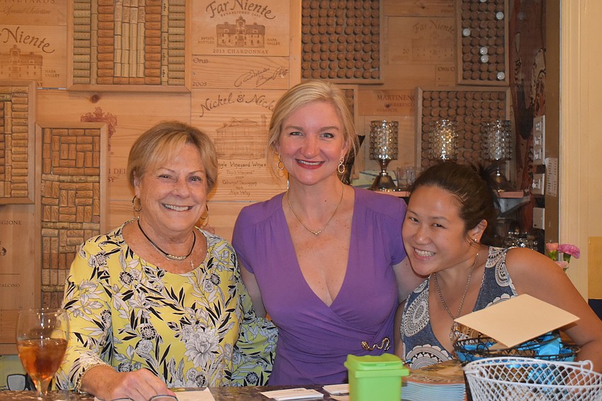 Gail Loefgren, Ashley Watts and Caitlyn Zaborowski