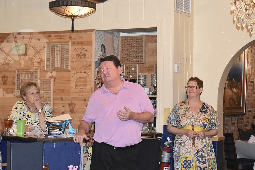 Gail Loefgren, John Horne and Amanda Horne