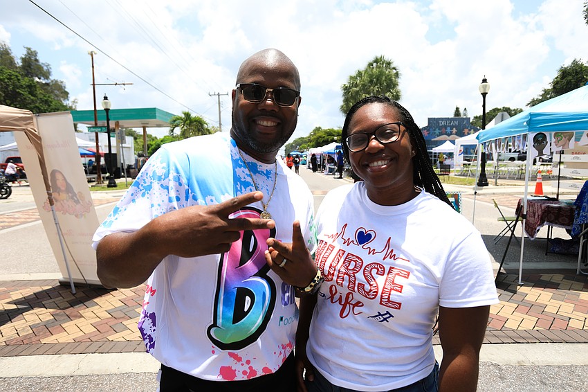 Irwin Redding and Shanique Conner