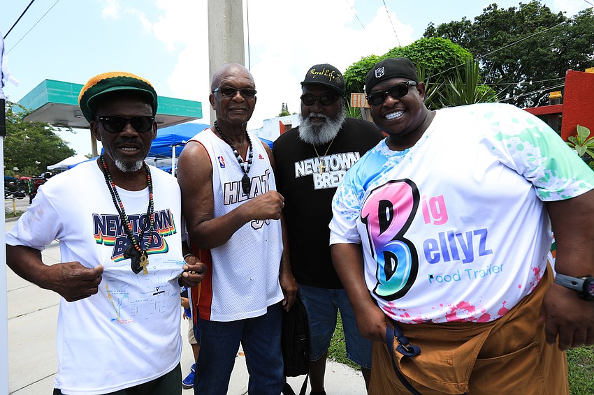 Lance Shabazz, Chip Nelson, James Haynes and Jerry Johnson