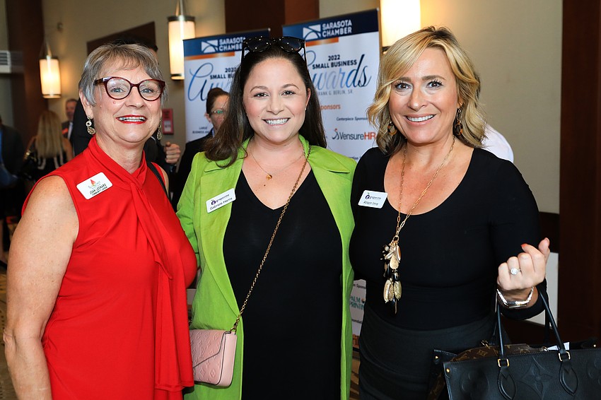 Joan Leonard, Gabriele Harris and Allison Imre
