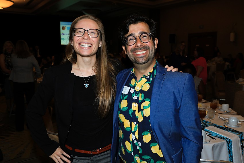 Kristina Vorndran and Ross Johnston