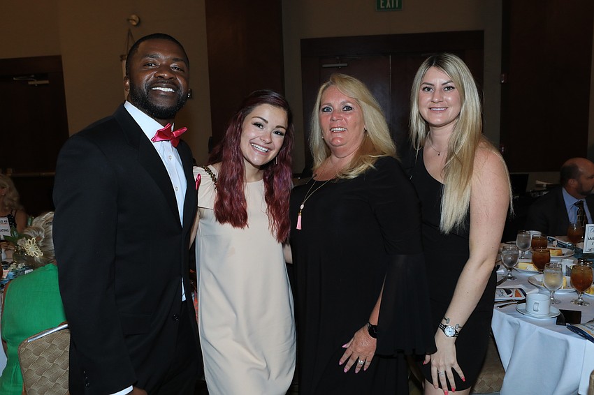 Justin Johnson, Alyssa Sebastian, Tina Darling and Katie Kleinkopf with