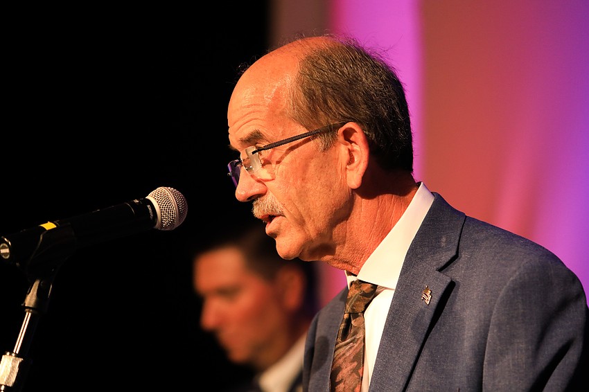 County Commissioner Ron Cutsinger helped lead the program.