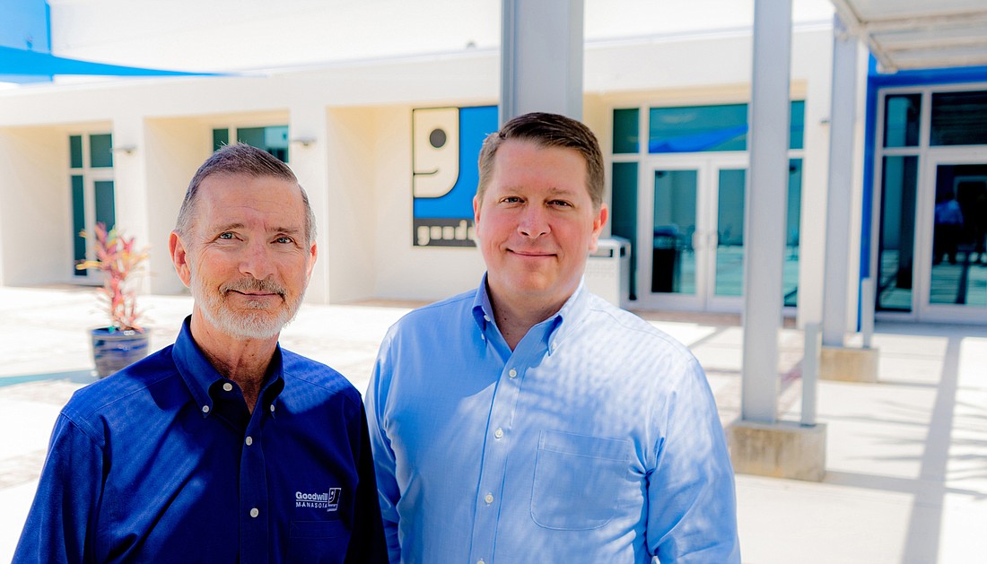Longtime Goodwill Manasota CEO Bob Rosinsky is officially retiring from the organization. Donn Githens will step into the role July 1. (Courtesy photo)