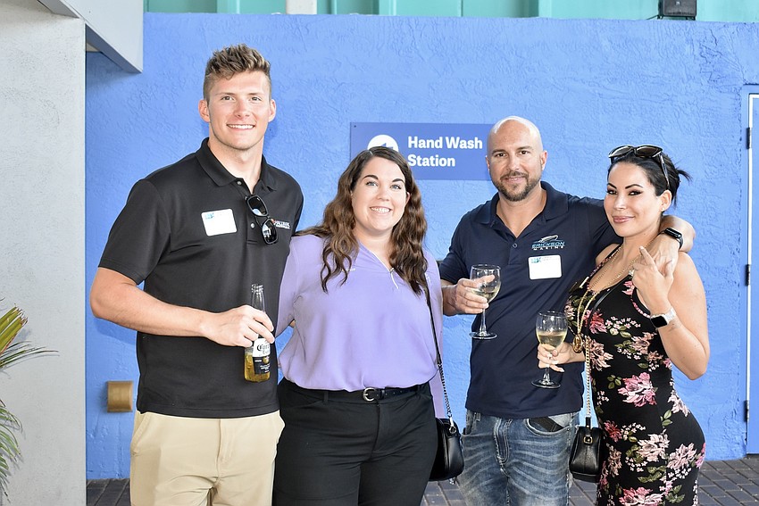 Steve Beebe, Sydnie Wahl, Dave Erickson, and Dayana Wescott