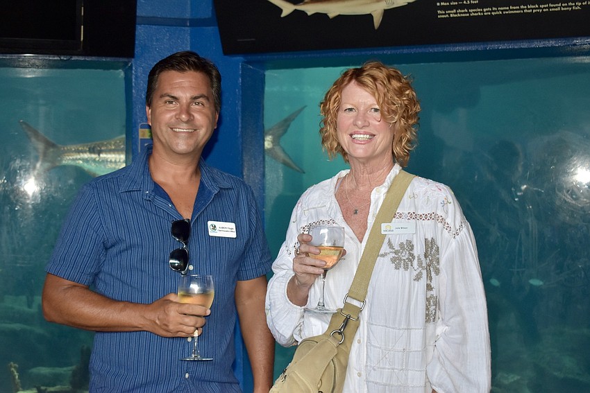 Aaron Virgin and Julie Wilson