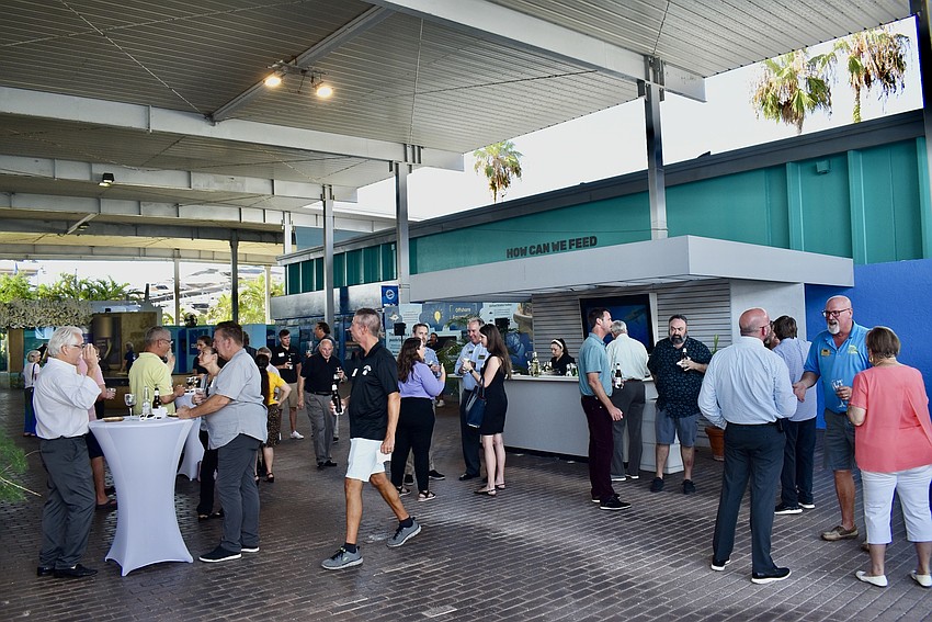 Mote and the Longboat Chamber of Commerce held an after-hours networking event.