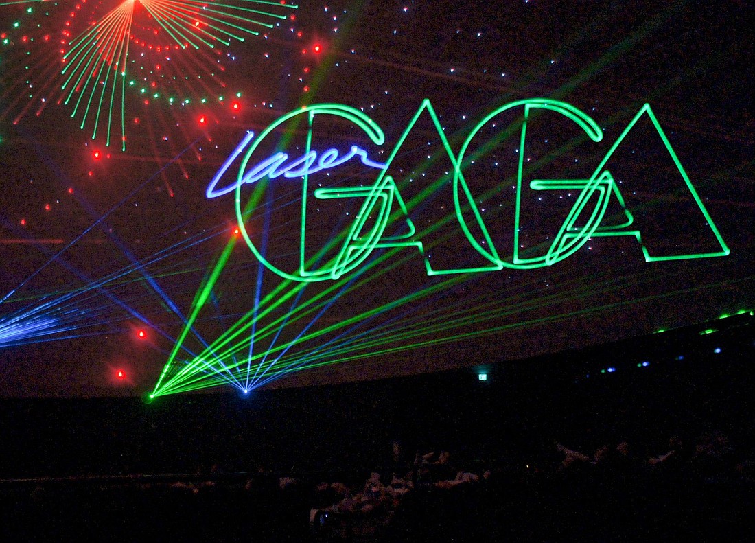 Laser Fantasies has pre-programmed laser shows for many of your favorite artists. (Courtesy photo)