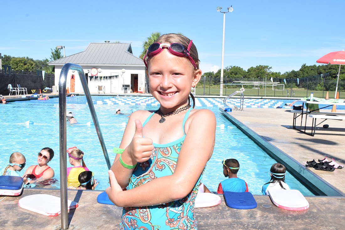 Your Observer | Photo - Cecelia Cuarta loves aquatics camp because she ...