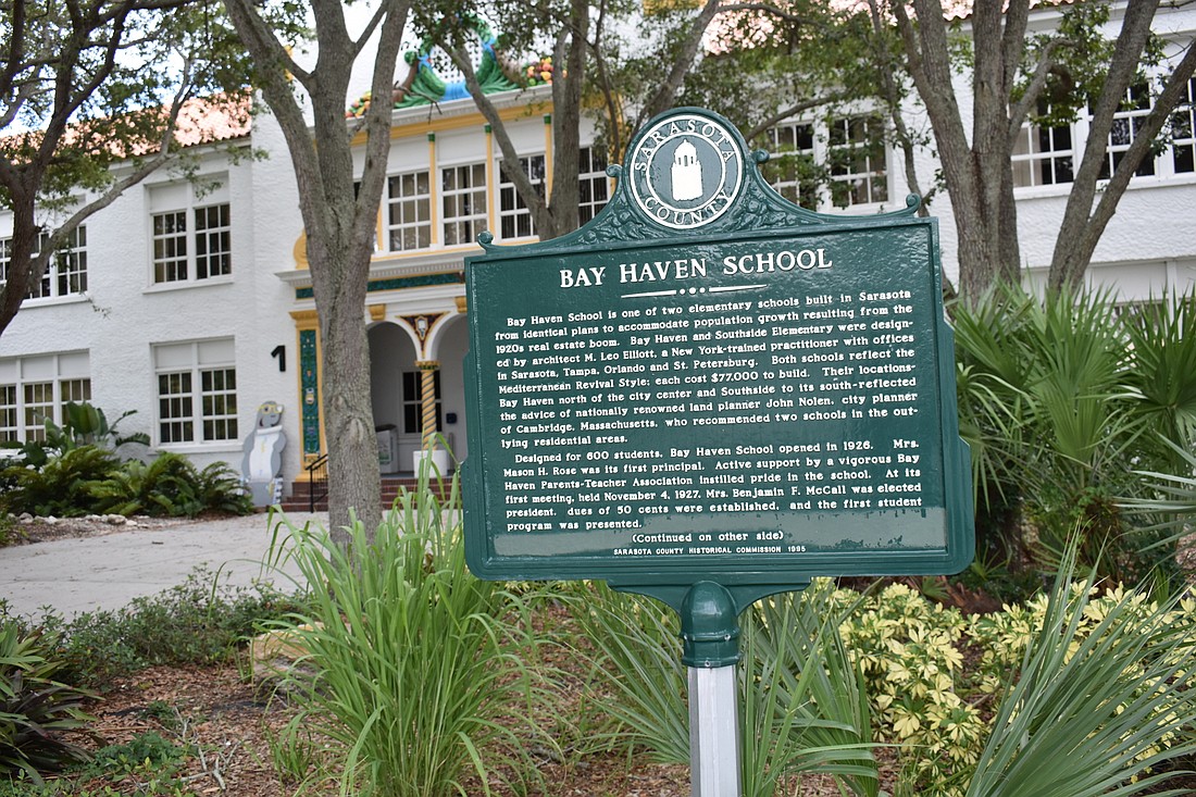 $18.1 million in facelifts are planned for Bay Haven School for Basics Plus.
