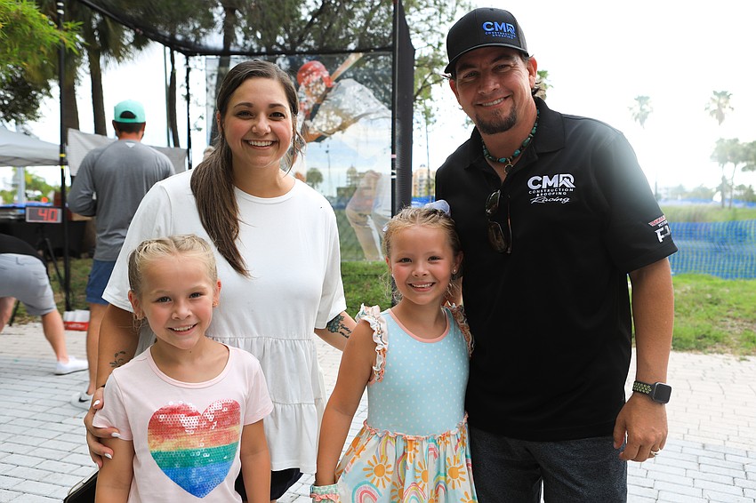 Lochlyn Soule, Katie Protopapas, Finley Soule and Joe Hollingsworth