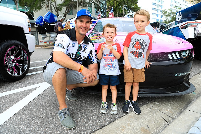 Tanner, Cole and Kyler Lewis with Team Atlasi