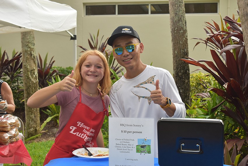 Sarah Haynie and Ethan Ngo