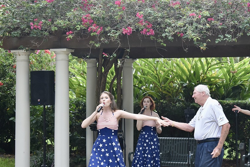 Madison Zavitz and John Westerberg dance to One Fine Day.