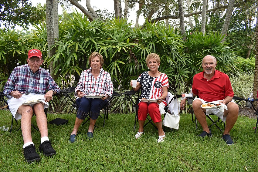 Bill Beckmeyer, Marie Watts, Zoey Zakovec, and Jim Zakovec
