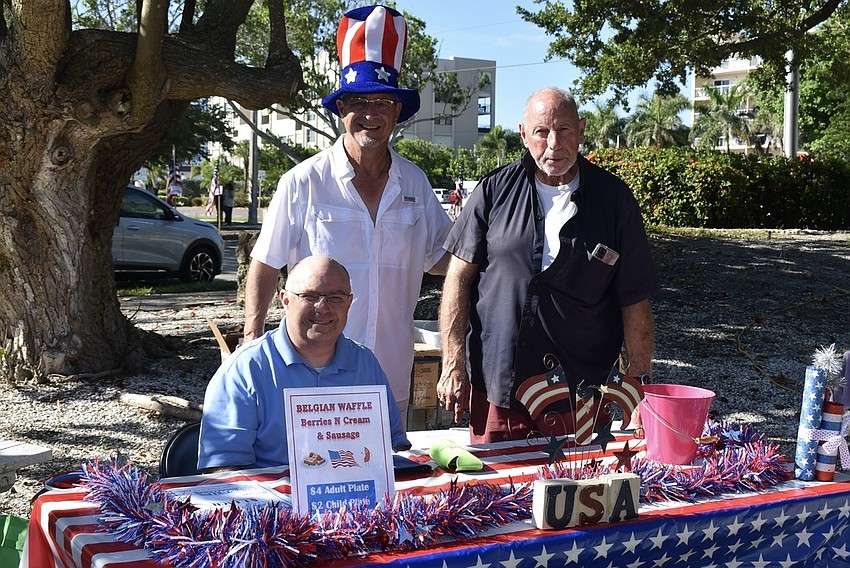 Brad Marner, Scott Kuykendall and Vince LaPorta