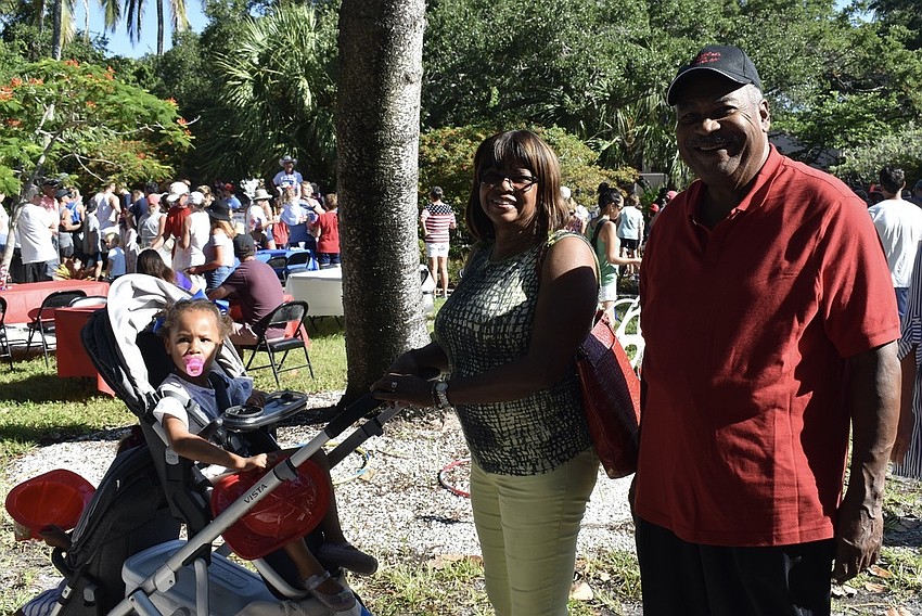Harper Weston, Delores Brown and Jesse Brown