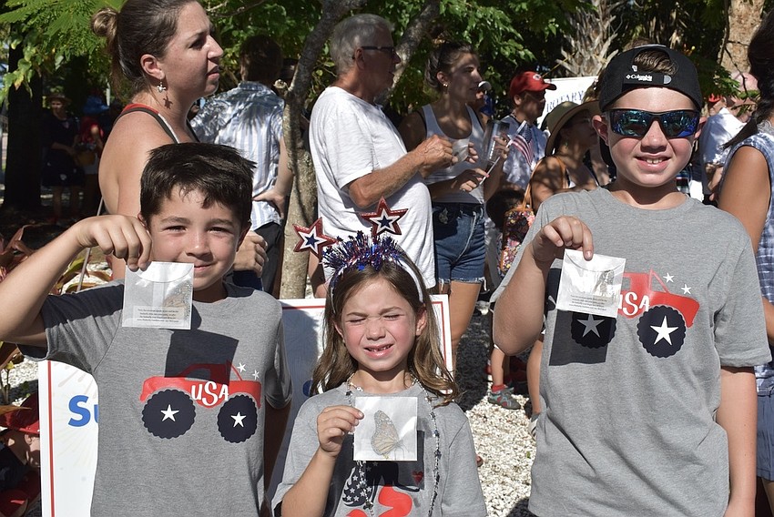 Bryce, Sawyer and Owen Walton