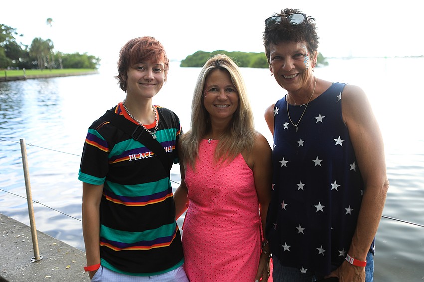 Fin Floden, Raymanda Gow and Becky Preteroti